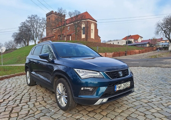 Seat Ateca cena 83900 przebieg: 110000, rok produkcji 2017 z Gryfów Śląski małe 79